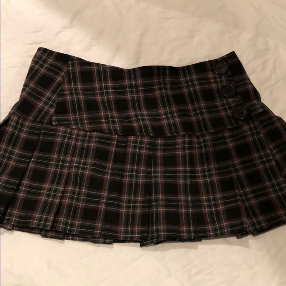 Plaid skirt